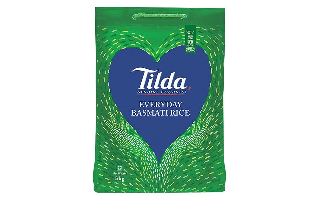 Tilda Everyday Basmati Rice    Pack  5 kilogram